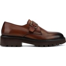 Tamer Tanca Erkek Hakiki Deri Taba Klasik Ayakkabı 1170 49 Erk Ayk SK25-26 Taba Fnsj