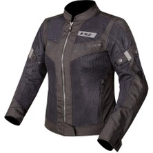 Ls2 Blade Air Kadın Korumalı Motosiklet Montu Yazlık Siyah
