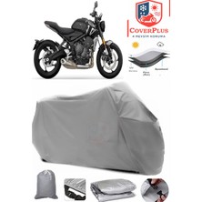 Triumph Trident 660 Gri Motorsiket Brandası Motor Örtüsü Çadır Su Geçirmez Motosiklet Kılıfı Motor Brandası