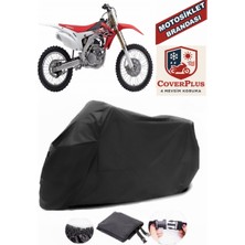 Honda Crf 250 x Siyah Motorsiket Brandası Motor Örtüsü Çadır Su Geçirmez Motosiklet Kılıfı Motor Brandası