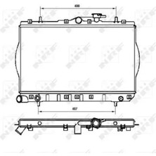Nrf 53262 Motor Radyatoru 2531022000 2531022005 2531022020