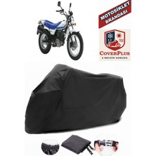 Suzuki Vanvan 125 Siyah Motorsiket Brandası Motor Örtüsü Çadır Su Geçirmez Motosiklet Kılıfı Motor Brandası