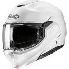 Hjc F100 Çene Açılır Motosiklet Kaskı Beyaz