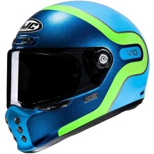 Hjc V10 Retro Kapalı Motosiklet Kaskı Grape MC24