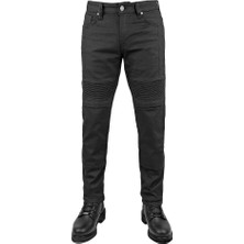The Biker Jeans TheBikerJeans Black Iron Flexi V4 Korumalı Motosiklet Kot Pantolonu Erkek