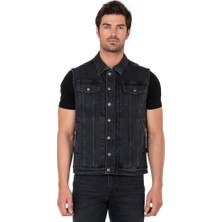 The Biker Jeans TheBikerJeans Iron Vest Air Motosiklet Yeleği Erkek