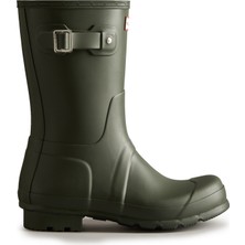 Hunter Mens Original Short Boot Erkek Haki Kısa Bot Mfs9000rma-Dov