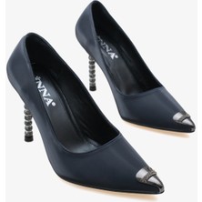 Rinsa Inna Kadın Abiye Taşlı Topuklu Ayakkabı