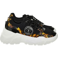 Versace Jeans Couture Siyah Kadın Sneaker 79VA3SC7G89