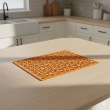 Grand Fine Art 2 Adet Keçe Amerikan Servis Dikdörtgen Supla 33X44 cm