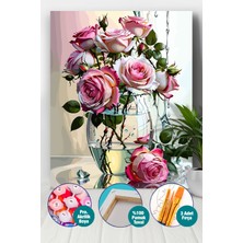 Picasso World Hobby Art Vazoda Güller Sayılarla Boyama Seti