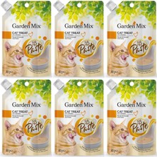 Garden Mix Tavuk Eti Ezmeli Kedi Ödülü 80GR - 6 Adet