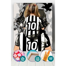 Picasso World Hobby Art Siyah Beyaz Sevdamız Sayılarla Boyama Seti