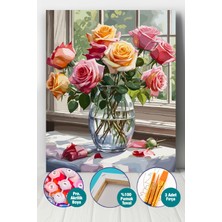 Picasso World Hobby Art Vazodaki Güzellik Sayılarla Boyama Seti