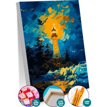 Picasso World Hobby Art Deniz Feneri Sayılarla Boyama Seti