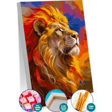 Picasso World Hobby Art Alemin Aslanı Sayılarla Boyama Seti