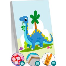Picasso World Hobby Art Obur Dinozor Sayılarla Boyama Seti