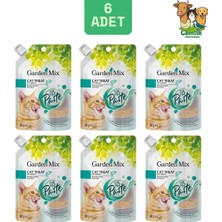 Garden Mix Somon Eti Ezmeli Kedi Ödülü 80 Gr. - 6 Adet
