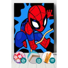 Picasso World Hobby Art Minik Örümcek Sayılarla Boyama Seti