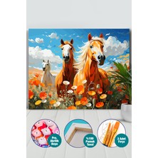 Picasso World Hobby Art Ihtişamlı Atlar Sayılarla Boyama Seti