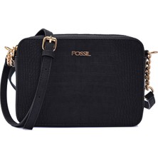 Fossil Siyah Kadın Çapraz Çanta 05FM25K1250