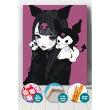 Picasso World Hobby Art Kız ve Kuromi Sayılarla Boyama Seti