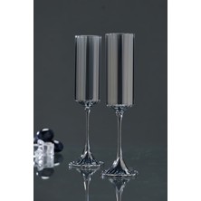 Cooker 200 ml Borosilikat Cam 2’li Meşrubat Bardağı Seti – Zarif, Işıltılı ve Modern Tasarım