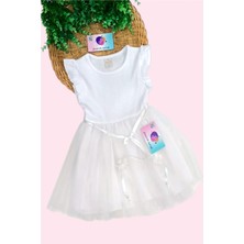 Dinamik çocuk Kız Çocuk Tül Özel Gün Doğum Günü Günlük Prenses Elbise