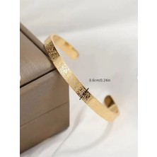 Alya's Aksesuar Paslanmaz Çelik Ayetel Kürsi Bileklik