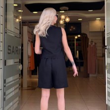 Unique Keten Kumaş Yelek