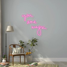 Honey Concept Sen Sihirlisin Neon LED Yazı