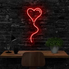 Honey Concept Balon Kalp Neon LED