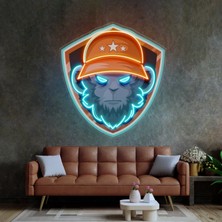 Honey Concept Gorilla Head Neon LED