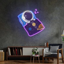 Honey Concept Uyuyan Astronot Neon LED