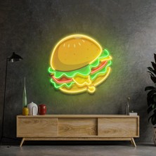Honey Concept Cheeseburger Neon LED