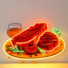 Honey Concept Steak Neon LED