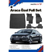 Ko Kaliteoto Volkswagen Passat cc 2016 Model Yumuşak Paspas+Bagaj Havuzu Seti