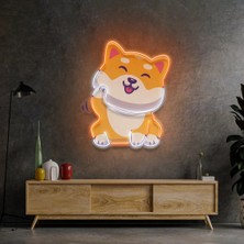 Honey Concept Sevimli Shiba Neon LED