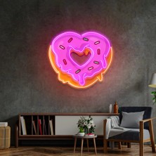 Honey Concept Kalp Donut Neon LED