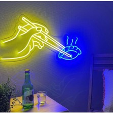 Honey Concept Sushi Dumpling Chopticks Neon LED