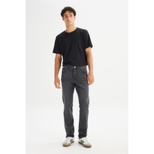 Lee Pamuklu Staight Fit Normal Kesim Cepli Esnek Jean Kot Denim Pantolon