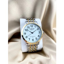 Samstar SMSTR16 Rakamlı Klasik Metal Uygun Fiyatlı Erkek Kol Saati