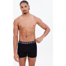 Erkek 3’lü Boxer Seti (Siyah – Petrol Mavisi – Kahverengi)