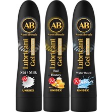 Aşkın Deposu Aurora Boreale  Anal Kulanım 125 ml A+ Aromalı Yenilebilir Süper 3 Lü Kayganlaştırıcı Jel Set  XQW99