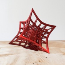 Hivhestin Modern Geometrik Dekoratif Heykel - 3D Baskı Sanat Eseri