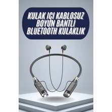120 Saat Bluetooth Kulaklık Kablolu Boyun Askılı Sd Kart Girişli Anc Özellikli