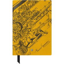 Montblanc Great Characters Enzo Ferrari Giallo Modena-Astarlı Küçük Not Defteri 134717