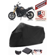 Bmw R 1200 R Siyah Motorsiket Brandası Motor Örtüsü Çadır Su Geçirmez Motosiklet Kılıfı Motor Brandası