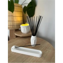 Sisay Home Dekoratif Tütsülük Stone Face Tütsü Saklama Vazosu