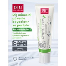 SPLAT Professional Medical Herbs Bitkisel Özlü Diş Macunu 100 ml – Hassas Diş ve Diş Etleri İçin Nazik Bakım